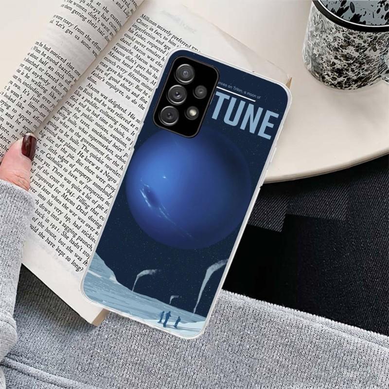 

Крутой чехол для телефона Solar System для Samsung Galaxy S10 S21 S22 Plus Ultra A91 A51 A21S A12 Прозрачный чехол для телефона Samsung A91