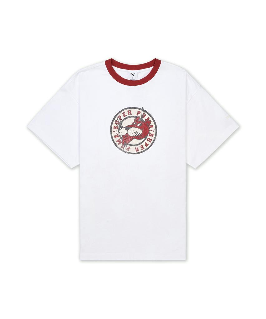 PUMA Graphic Tee - Warm White / 950413-02