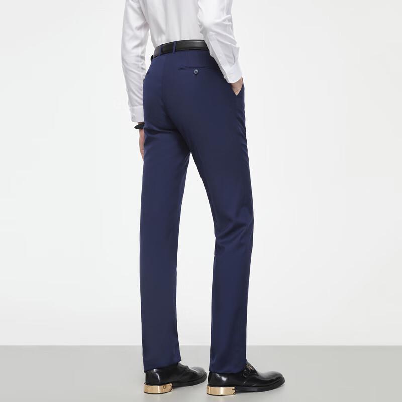 YOUNGOR Men's Straight-Leg Business Dress Pants