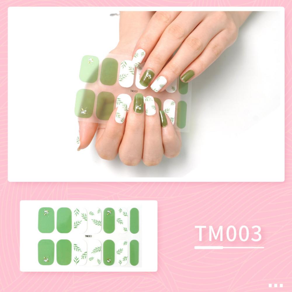 Aufhellender dreidimensionaler Nagelaufkleber Vollaufkleber wasserdichter Nagelpatch Fortgeschrittener Sinn Einfacher Wind Nagellack Kleber