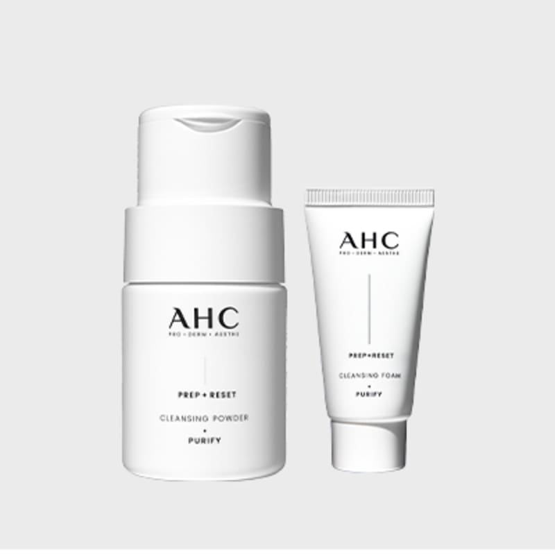 

AHC Prep Reset Cleansing Powder 40g+(GIFT) Cleansing Foam 30ml