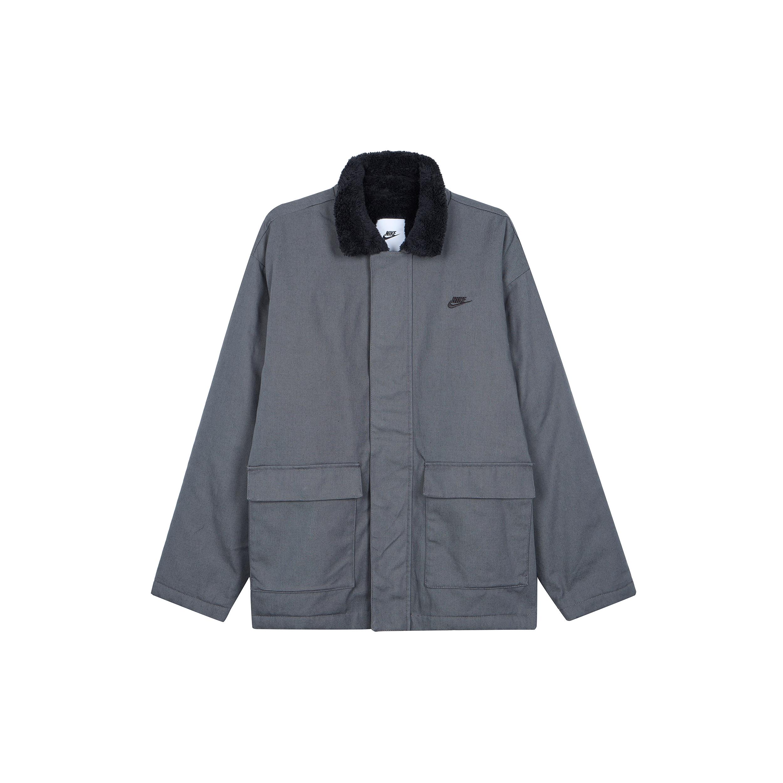 Куртки Nike Мужские Серые С Лацканами Утепленные Другие FD6683-068 S