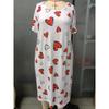 Women's Pajamas Plus Size Summer New Leopard Print Round Neck Loose Casual Mid Length Sleeping Dress