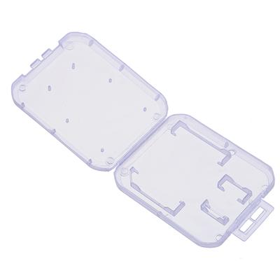 10 sztuk przezroczystych plastikowych etui na karty pamięci Micro SD Tf pudełko do przechowywania kart ochronnych