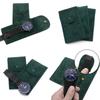Portable Flannelette Fabric Watch Pouch Storage Bag Single Watch Travel for Case Organizer Display Pouch for Men and Wom