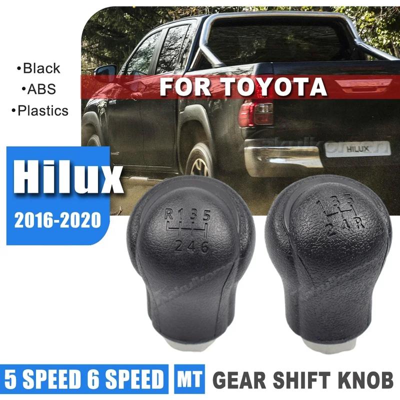 Manual 5/6 Speed Gear Shift Knob Fit for Toyota Hilux Revo 2015 2016 2017 2018 2019 2020 Lever Shift Change Knob Car Accessories