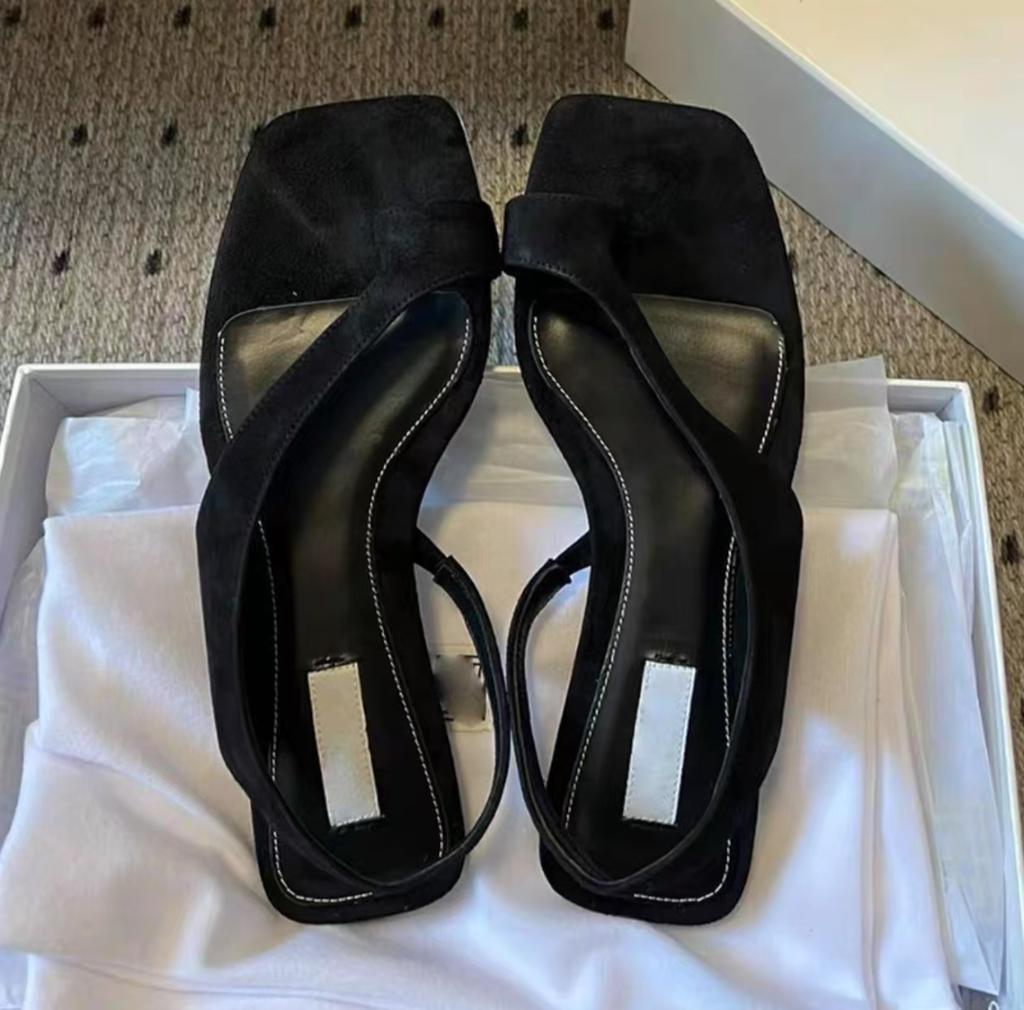 Fashion Bow Women Flat Sandals Square Toe Clip Toe Shoes Woman Slippers 2025 Trend Summer Slingback Shallow Casual Flip Flops Sandalias