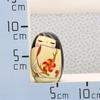 Castle Enterprise Spring Thinking Kokeshi Handcrafted Wooden Japanese Doll 8.62 X 5.9 Cm Made In Japan