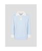 BEANPOLE GOLF Women'S Crooked Collar Neck Pullover - Sky Blue