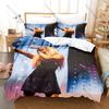 Housse de couette Freya Skye + 2 taies d'oreiller, Ensemble de literie imprimé chanteuse actrice britannique Tissu doux Décoration de chambre à coucher Cadeau pour la famille de Freya