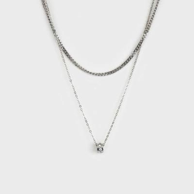 LingerPiece [Unisex] Layered Rondell Necklace