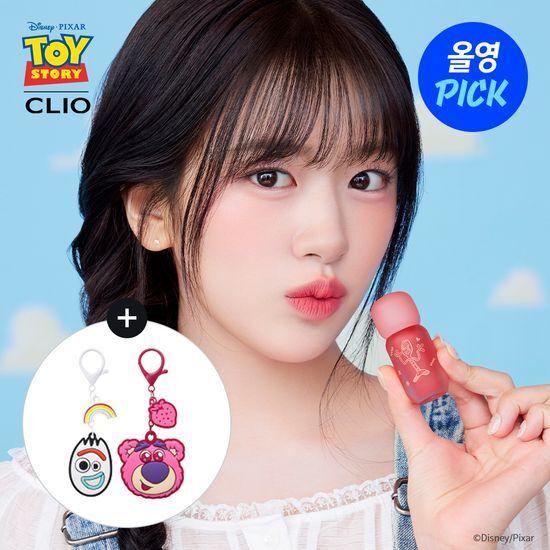 Clio Volume Mate Blur Tint 3,8g / Toy Story-utgave (+ Forky & Lasso Nøkkelring Gave)