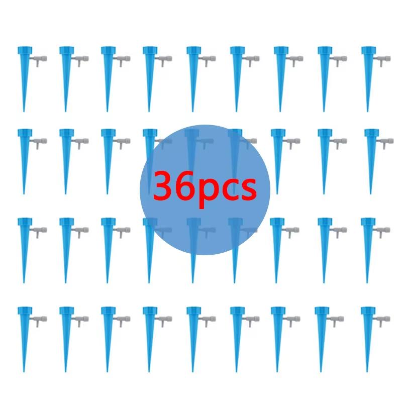 6/12/18/36Pcs Waterer, Drip Irrigation Device For Household Plant Pots, Adjustable Automatic Drip Device For Flower Gardens