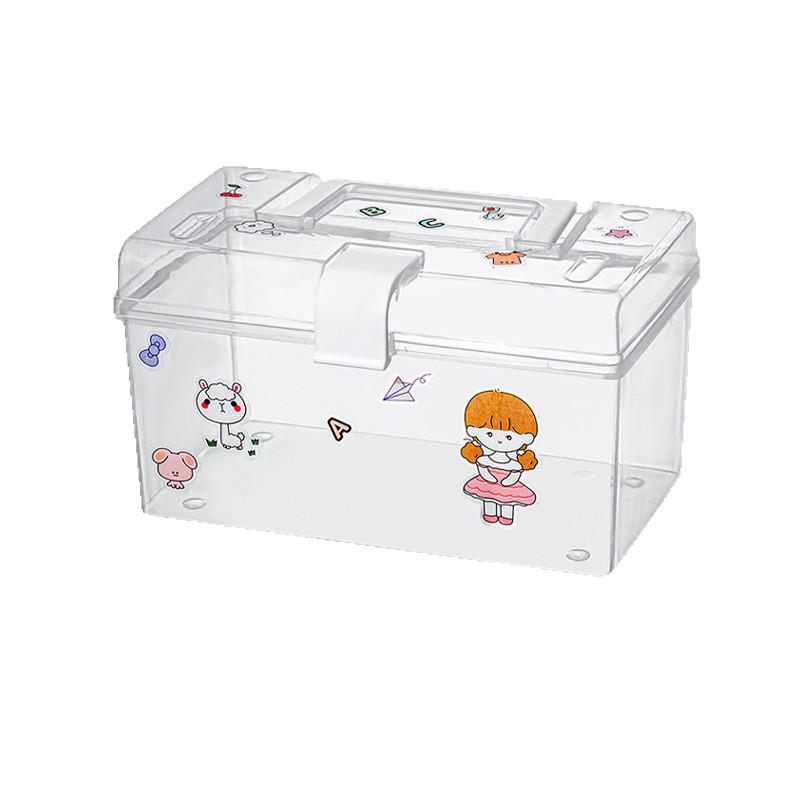 Neuling-Spezial: Handliche transparente Organizer-Box für Studentenwohnheime - Kostenloser Versand!