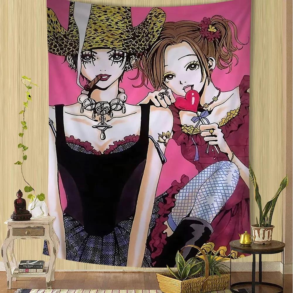 VIKAMA Trendy NonMainstream Style Tapestry Cool Aesthetic Wall Hanging for Bedroom Decor Unique Room Art Home Decor