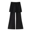 Lace-Accent High-Waist Slim-Fit Micro-Flare Pants for Women - 2026 Spring Fashion