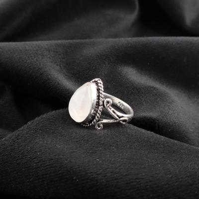 Rainbow Moonstone Ring Gemstone Jewelry, 925 Solid Sterling Silver Ring, Handmade Beautiful Jewelry Ring For Wedding Gift