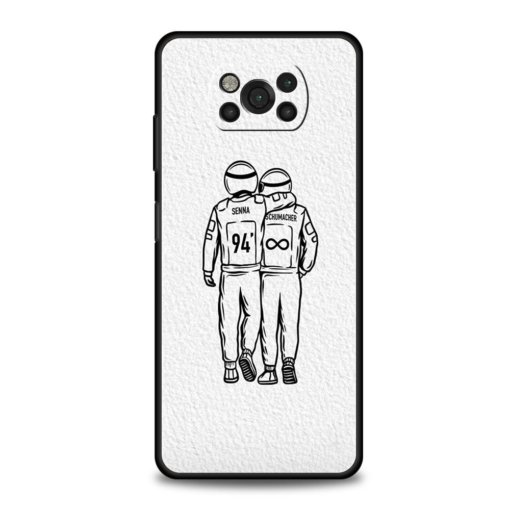 F1 Number 33 Phone Case For For Xiaomi Poco X6 X5 Pro X4 X3 NFC F5 Pro F4 F3 GT M5 M4 Pro 5G M3 C51 C50 C55 Soft Cover