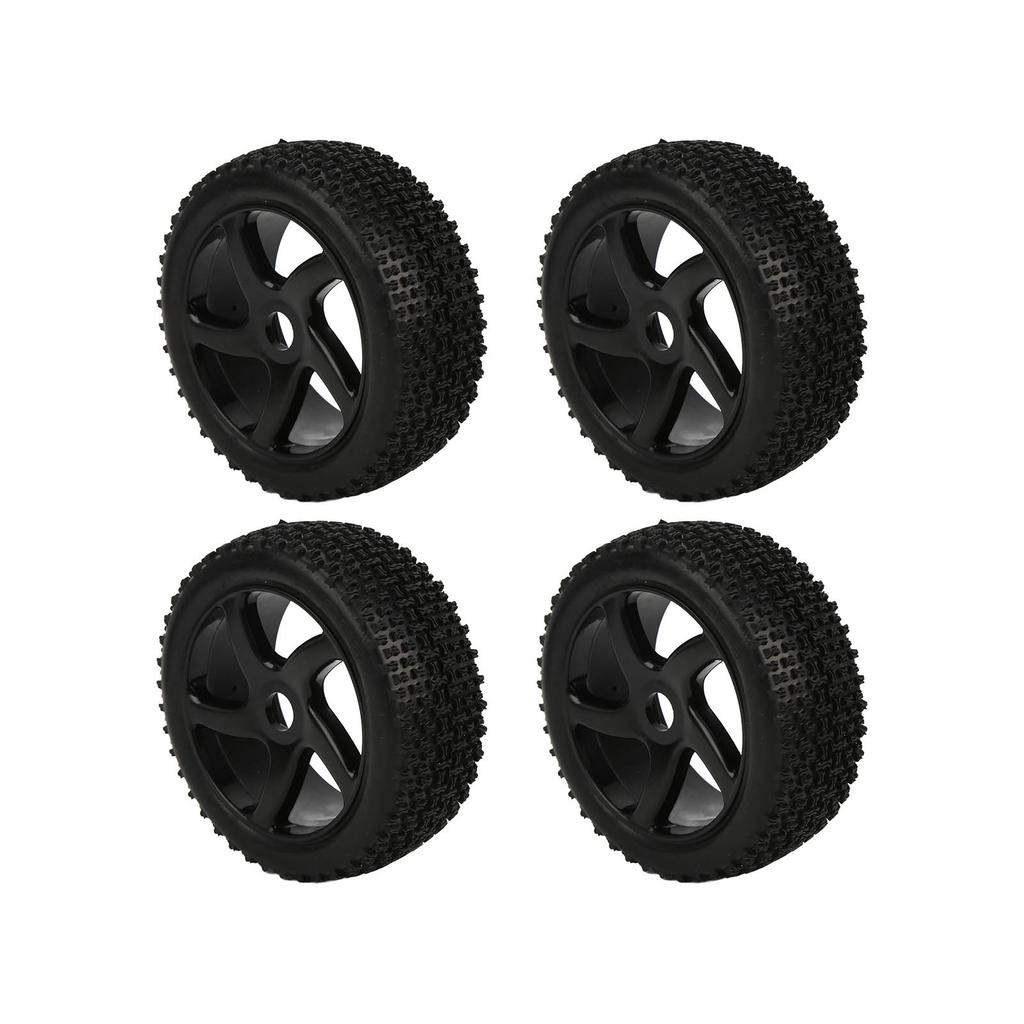 4pcs RC Car Rubber Tires Wheel Set for 1Celsius8 1Celsius10 Remote Control Car Upgrade Parts