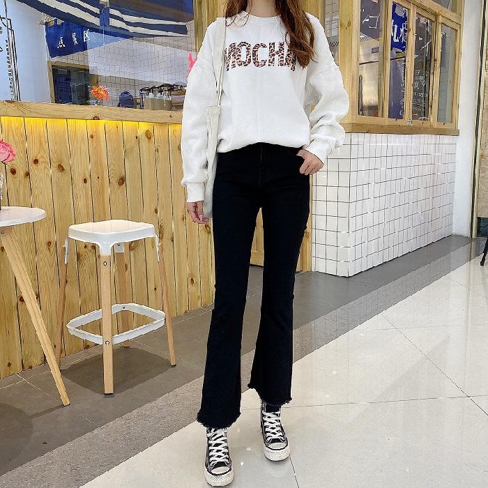 Women s High Waist Flared Cropped Jeans - Autumn/Winter 2025 Collection Size 26 (1.9 Chi)