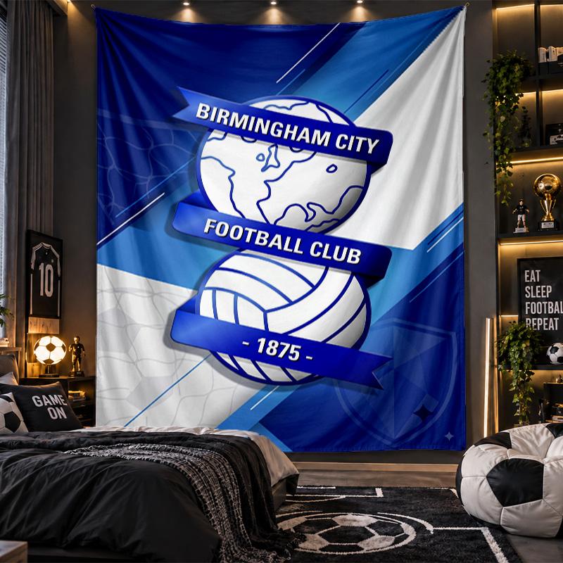 Wall Hanging Tapestry Birmingham City Print Cloth for Living Room Bedroom Home Decor