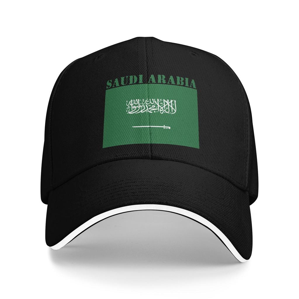 Custom Fashion Emblem of Saudi Arabia Baseball Cap Women Unisex Adjustable  Dad Hat Sports Snapback Hats