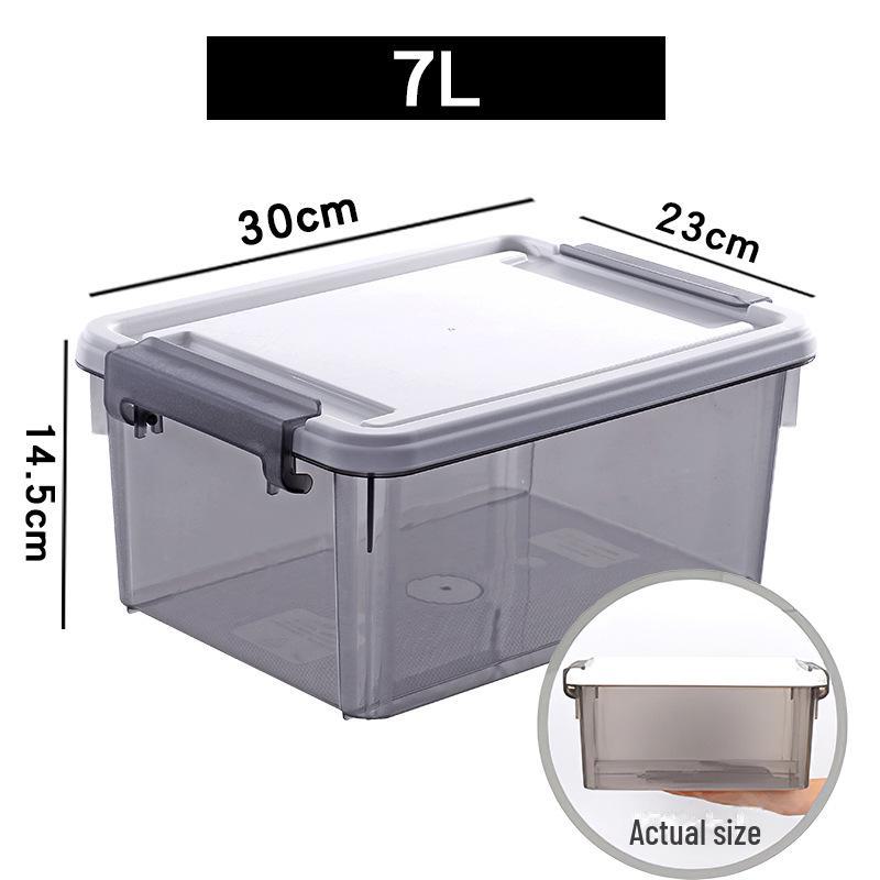 Organizator de Depozitare din Plastic Transparent pentru Jucării și Diverse pentru Copii