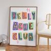 Bathroom Print Shower Bath Art Poster Illustration Retro Funny Quote Home Decor Cartoon Colourful Slogan Toilet Canvas Painting
