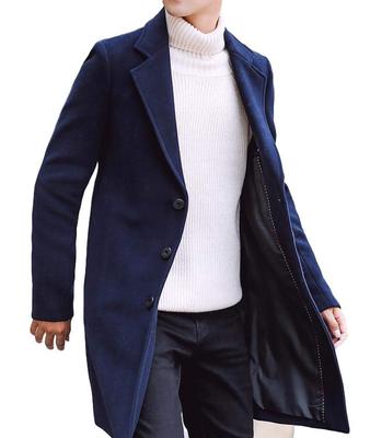 Benke Chester Long Business Winter Kalter Winter Winter Lang Langer Mantel Mantel, Herren Business, Herbst/Winter, Mantel, Warm, Casual, Mantel, Herrenanzug, Wolle,