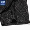 ROMON Men's Ice Silk Jacquard Round Neck T-Shirt
