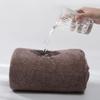 Women's Wearable Polyester-Spandex Coral Fleece Bath Towel - Thickened & Versatile for Summer