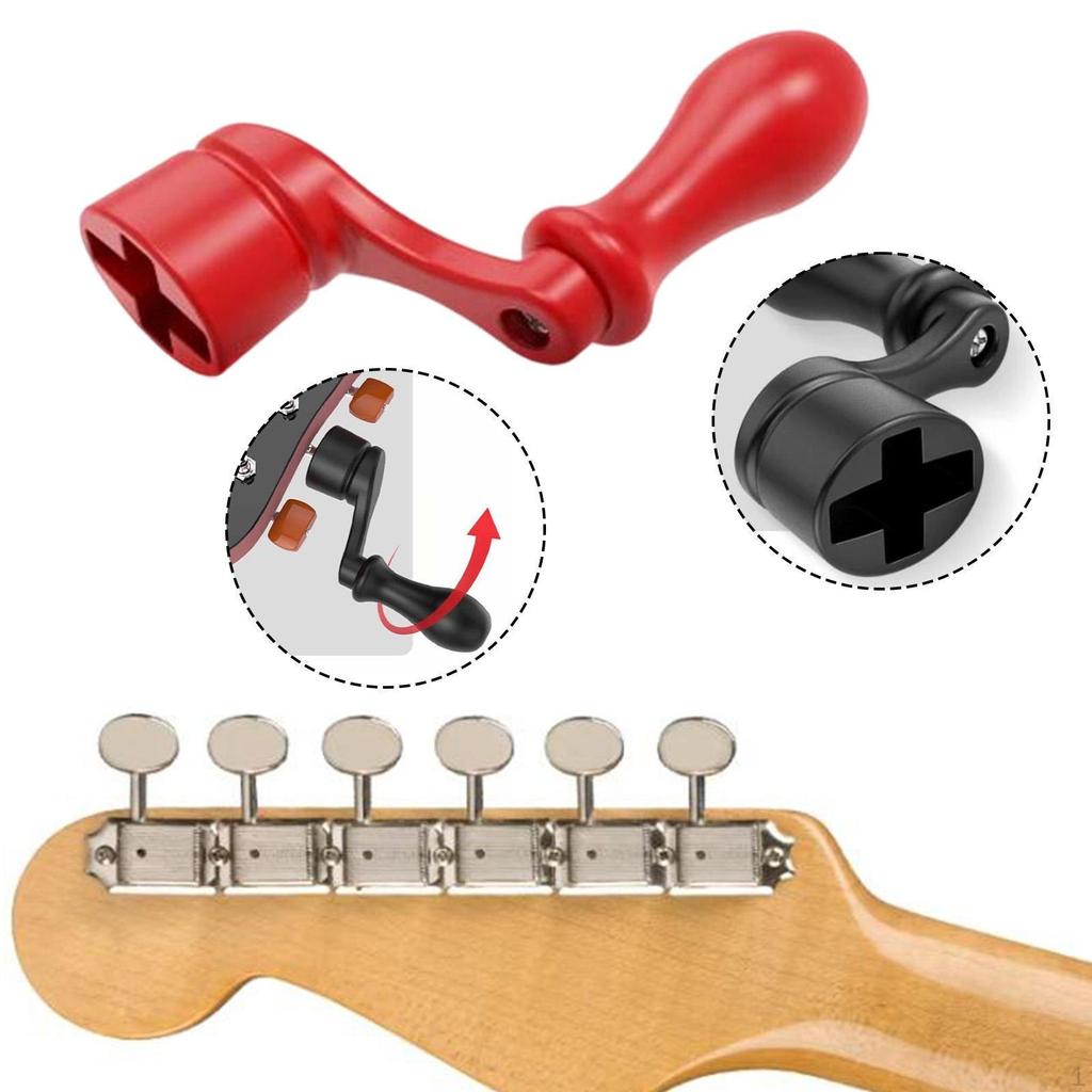 Guitar String Winder - Ergonomic Professional Tuning, Maintenance, And Repair Tool for Ukuleles