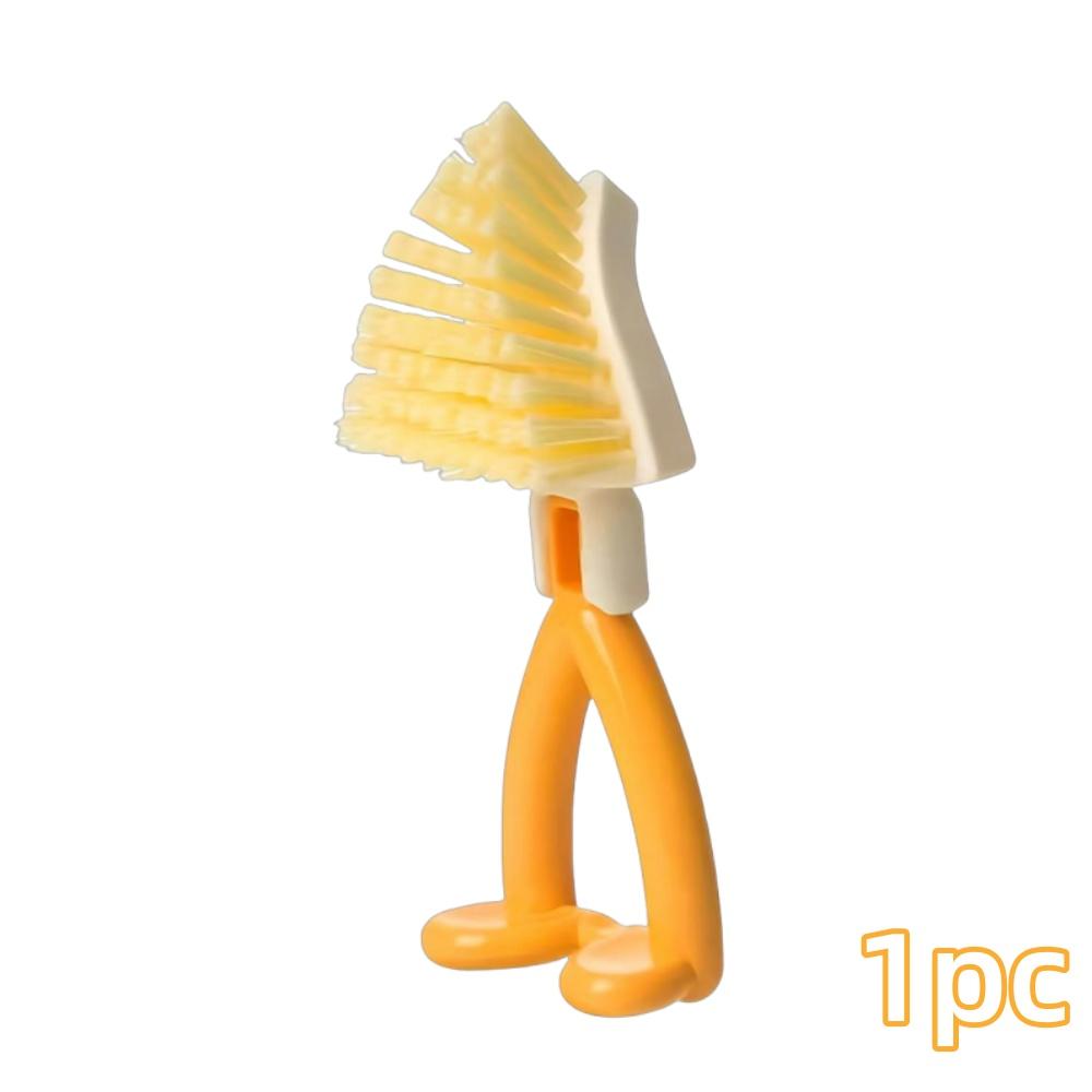 

1/5pcs Multipurpose Cleaning Brushes with Triangle Head Foldable Dusting Brush for Corner Gap Edges Kitchen Bathroom Clean Tools