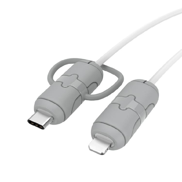 1PC Cable Protector Soft Silicone Cover for Phone USB Charging Cable Protector