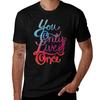 YOLO Hot Cold TShirt Basic Lightweight Short Sleeve Tee