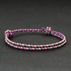 New Christmas Rope Bracelet Unisex Handmade Peruvian Knot Adjustable Braclet Friendship Brazalete Outdoor Survival Braslet Gift