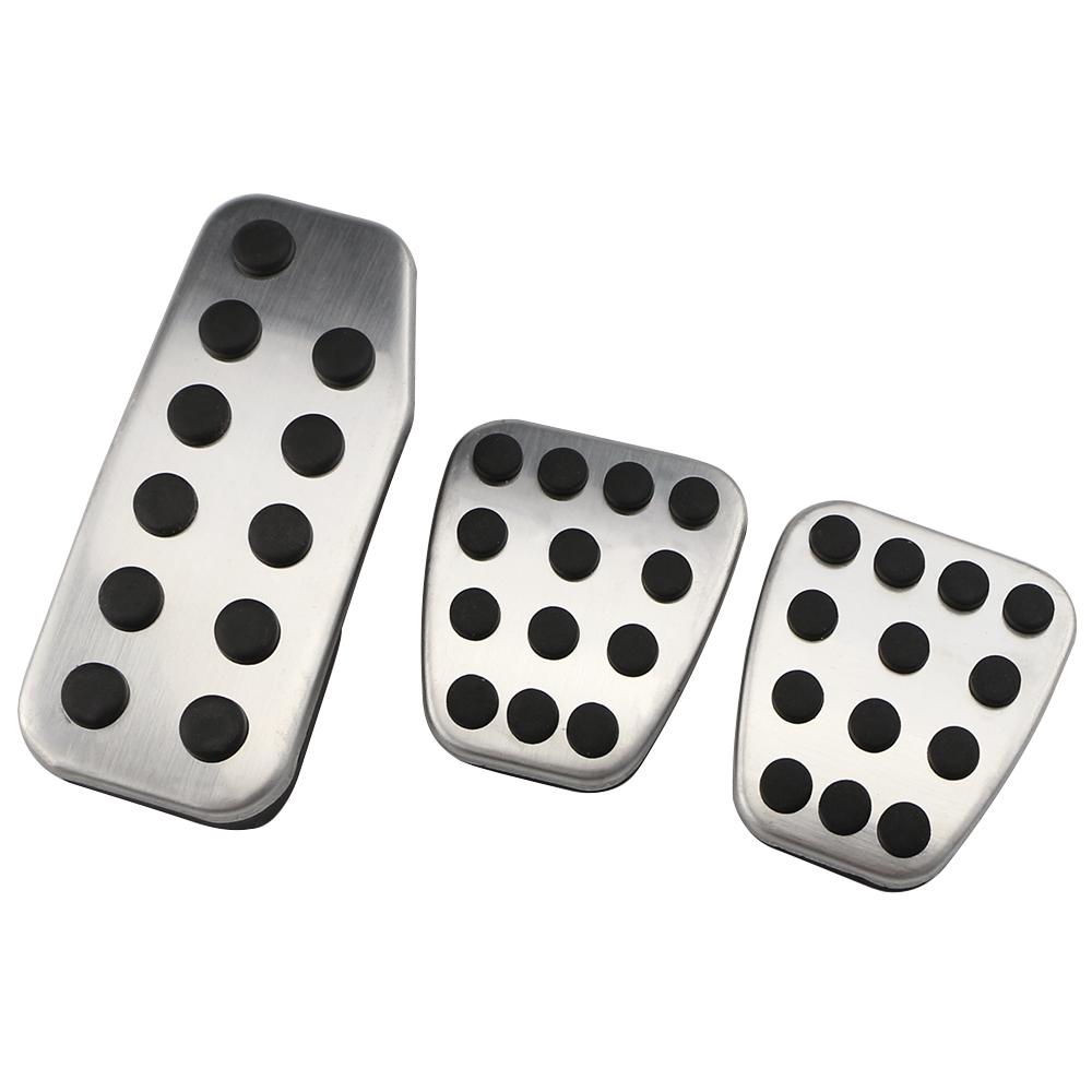 Auto Non-slip Fit Foot Pedal Pad Cover Gas Brake Pedals for Honda FIT 2005 - 2020 Driver Pedals Replacement Kits Accessories