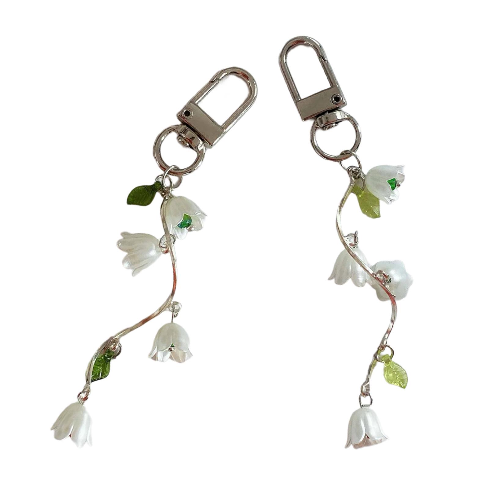 

Элегантный брелок-шарм в виде виноградной лозы, стильный ремешок для телефона, аксессуар для сумочки, прочный акриловый сплав, разные цвета для ежедневного использования 2