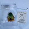 Pocket Hug Ghost Acrylic Charm Set With Card Mini Emotional Support Gift For Anxiety Relief Halloween Pocket Sea Animal Hug Gift