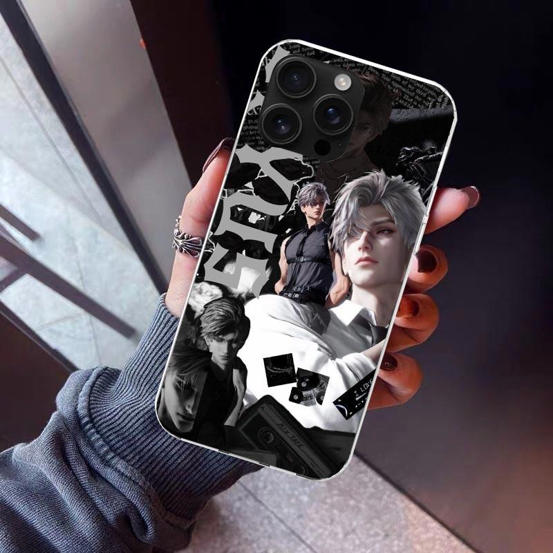 Love And Deepspace Sylus Phone Case For iPhone 17 Air 11 13 Mini 14 15 Plus 16 12 Pro Max 16E SE 7 8 Pattern Soft TPU Back Cover