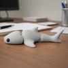 Flexible Simulation Animal Mini Marine Animal Model Creative Whale Figurine Desk Decor