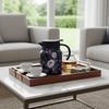 1000ml Thermal Teapot with Tea Infuser Insulated Water Pot Floral Pattern Tea Kettle  Afternoon Tea
