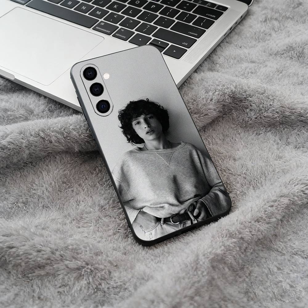 New generation actor-F-Finn W-Wolfhard Phone Case For Samsung Galaxy A73,A71 A72,A70,A53,A52,A51,Soft Silicone Black Cover