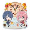Seasonal Plants SEASON 3 Petitchoco Mini Acrylic Table 120 X Made of Acrylic Yurucamp Clock, Approx. 120mm,