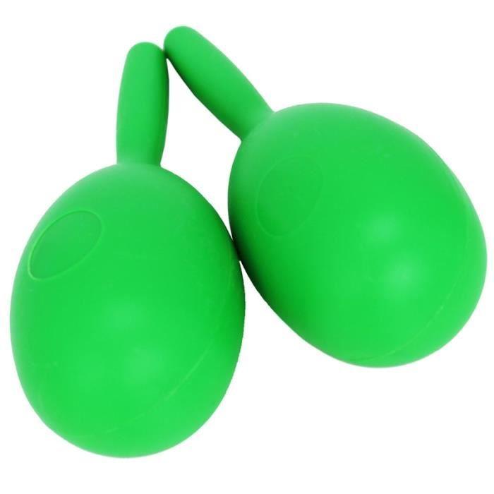A-Star Maracas en plastique - vert