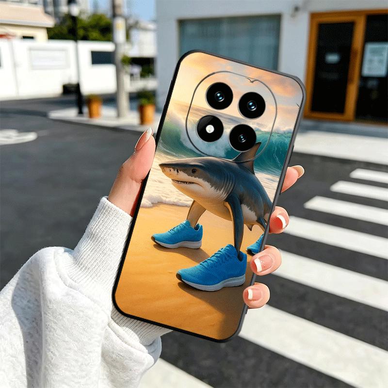 Italian Brainrot Animals Soft Phone Case for Xiaomi Redmi Note 12 13 14 15 Pro Plus 11 12S 11S 11T 10 4G Black Cover Back Shell