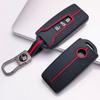 3 Button Silicone Key Fob Cover with Keychain for VW Golf 8 ID.3 ID.4 ID.6 Lamando L Tiguan Teramont Talagon, Fits VW Golf Tiguan Passat Octavia