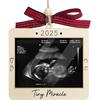 Baby Ultrasound Picture Frame Ornament, Pregnancy Announcement for Grandma Grandpa, Sonogram Picture Frame Ornament, Expecting Baby Gift for New
