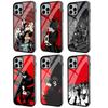 P-Persona 5 Phone Case Black Hard Plastic Phone Case For Iphone 17 Air 16 15 14 13 12 11 Pro Max PC TPU Ins Case