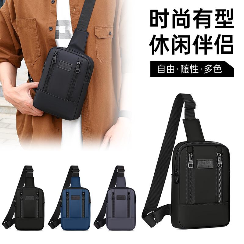 

Men s messenger bag fashionable and casual simple solid color shoulder bag large capacity lightweight multi-functional new men s bag чёрный